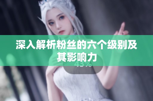 深入解析粉丝的六个级别及其影响力
