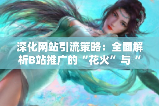 深化网站引流策略：全面解析B站推广的“花火”与“推广中心”
