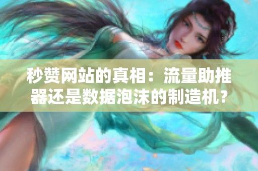秒赞网站的真相:流量助推器还是数据泡沫的制造机? 秒赞网站的真相:流量助推器还是数据泡沫的制造机?