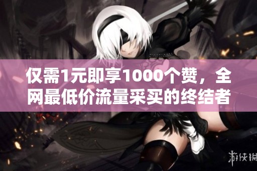 仅需1元即享1000个赞,全网最低价流量采买的终结者 仅需1元即享1000个赞,全网最低价流量采买的终结者