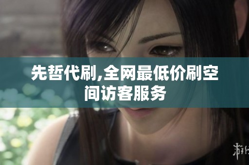 先哲代刷,全网最低价刷空间访客服务 先哲代刷,全网最低价刷空间访客服务